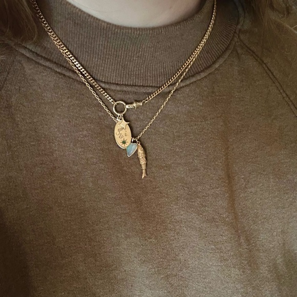 9ct 9k 375 vintage gold articulated fish charm pendant - Picture 3 of 11